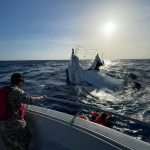 Armada Dominicana rescata a dos personas tras naufragio de una embarcación cercana a Puerto Plata