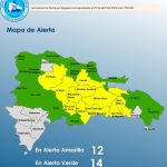 Casi todo el país en alerta contra inundaciones; 12 provincias en amarilla