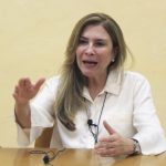 Carolina Mejía no descarta candidatura presidencial, aunque se enfoca en su gestión