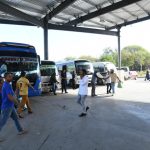 Navidad lenta: Paradas de autobuses con baja afluencia de pasajeros