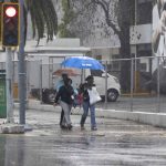 Indomet pronostica aguaceros, posibles granizadas y ráfagas de viento para este martes