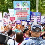 Trabajadores de la salud reactivan protestas por aumentos salariales y pensiones