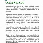 COMUNICADO