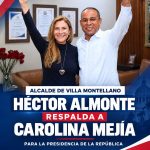 HÉCTOR ALMONTE SUMA SU LIDERAZGO DE VILLA MONTELLANO AL PROYECTO PRESIDENCIAL DE CAROLINA MEJÍA